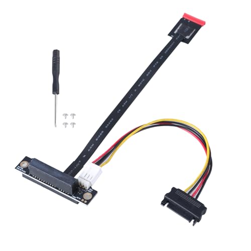 Câble rallonge PCIExpress 270 degrés adaptateur 12V pour GPU et carte PCIE
