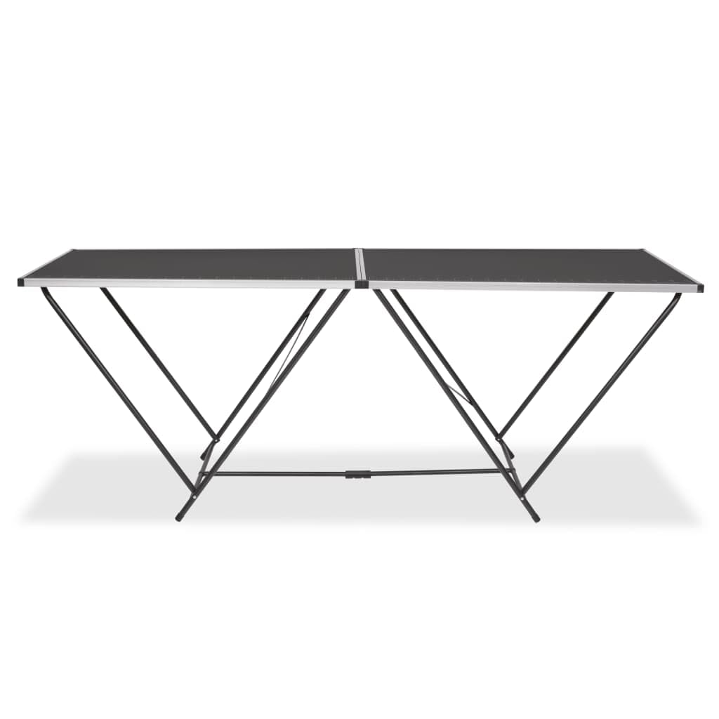 Genérico Mesa para empapelar Plegable de MDF y Aluminio 200x60x78 cm,Mobiliario,Mesas,Mesas plegables-142920