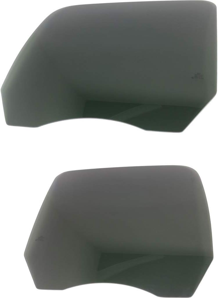 For Chevy Suburban 1500/2500 Door Window Glass 2007-2014 Driver and Passenger Side Pair/Set | Rear | Gray Tint Privacy | Crew Cab Pickup | Replaces NAGS Number: DD11170 YPNN | 15175371, 15175372