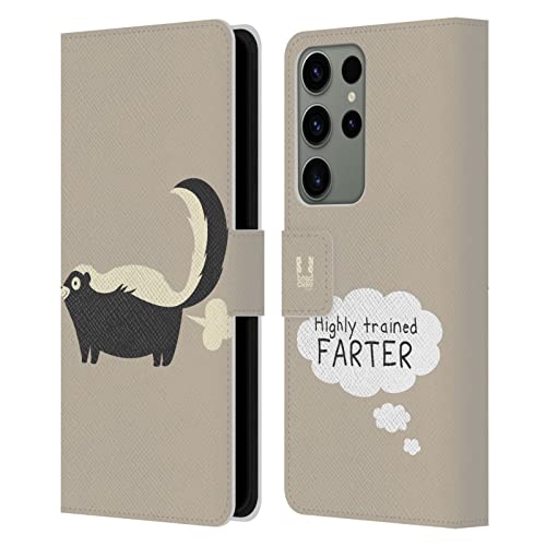 Samsung S23 Ultra 5G housse Head Case Designs Péteur Hautement Qualifié pour le bureau et sorties