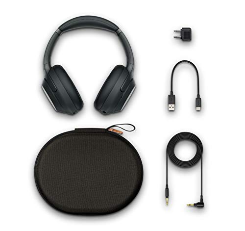Product Image 1: Sony WH1000XM3 Noise Cancelling Headphones, Wireless Bluetooth Over the Ear Headset – Black (2018 Version)