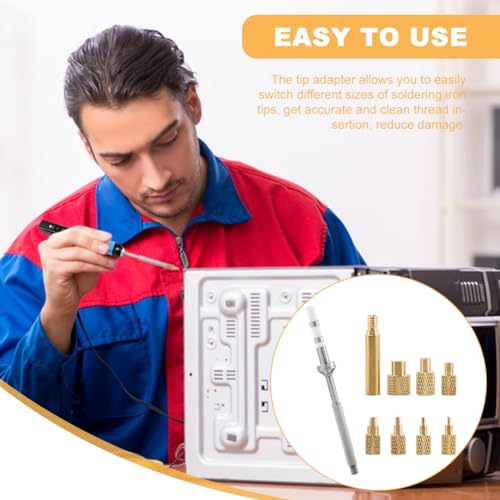 Kit de ferramentas de inserção de ferro de solda TS100 TS101 Pine64 936 M2 M3 M4 M5 M6 M8 Hot Mel-t