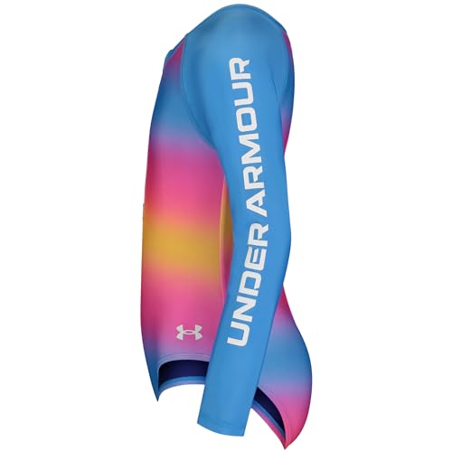 Image of Under Armour Girl's One-Piece Paddlesuit Swimsuit, UPF 50+ Sun Protection, Quick Drying Bathing Suit