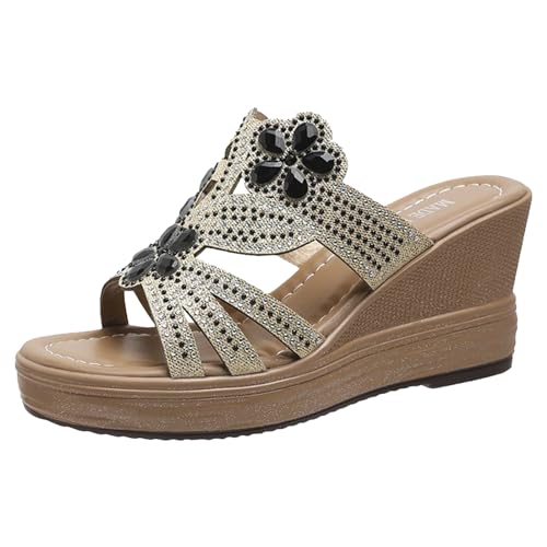 Sandales en mousse de yoga pour femme pieds larges