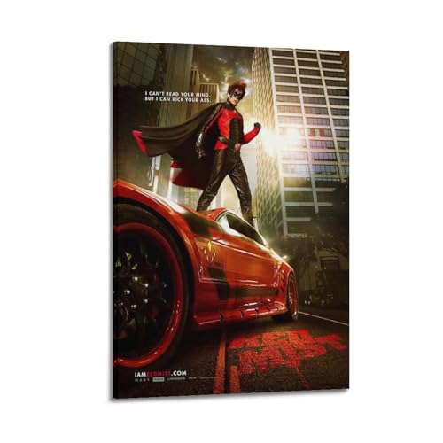 ISDYFGYEE Kick-Ass - Póster decorativo de la película, lienzo para pared e impresión artística moderna para decoración de dormitorio familiar, 60 x 90 cm