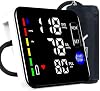 Monitor de Presión Sanguínea GUAEVER Recargable para Brazo Superior, Pantalla Grande, Negro | Precisión Clínica, Brazalete Ajustable 8.7"-16.5", Memoria 2x120, Guía de Voz, Alerta de Latido Irregular, Fácil para Adultos Mayores 2