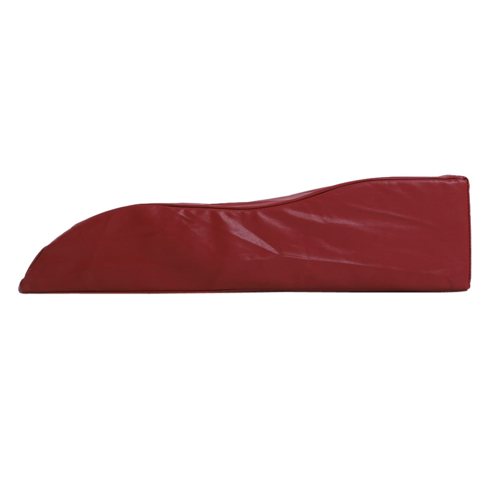 Almohada ergonómica de cuña para elevación de piernas, cómodo cojín de espuma para soporte de rodillas y espalda, diseño transpirable para un mejor ajuste de la posición (Café)