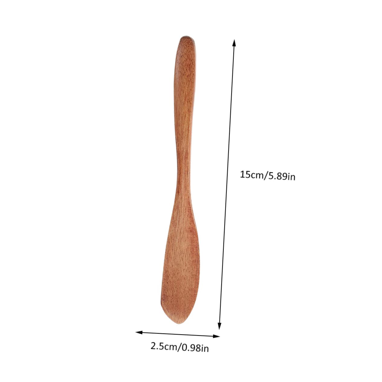 BRIGHTFUFU 6pcs Butter Spatula Pastry Spatula Household Jam Spreader Multi-function Cheese Spreader Butter Spreader Knife Bakery Jam Spreader Bread and Butter Vintage Butter Bread Butter Wood