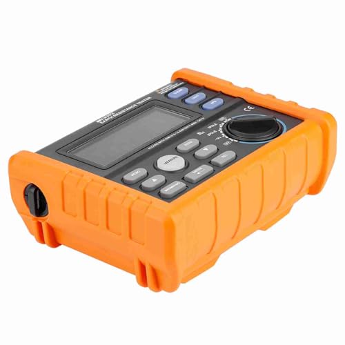 PEAKMETER MS2302 Digitaler Erdungsprüfer mit Datenprotokollierung 0-4K Ohm für Erdungen. Professionelles Werkzeug für Erdungssysteme