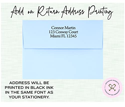 Designing Moments Personalized Monogram Stationery thumb #2