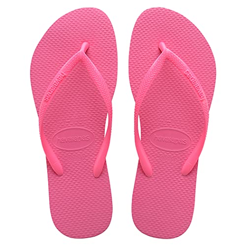 Chinelo Slim, Havaianas, Meninas, Rosa Cristal, 27/28