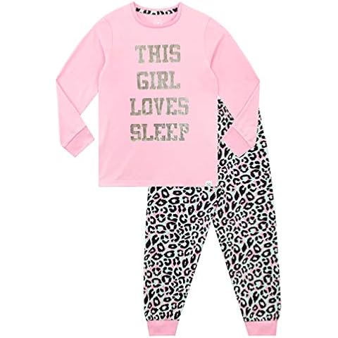 Harry Bear Leopard Print Pyjamas for Girls Cover
