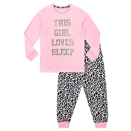 Harry Bear Pijamas para Niñas Lema del Sueño Rosa 9-10 Años