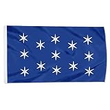 Dutern Washington's HQ Headquarters Flag Banner Man Cave 3x5Feet