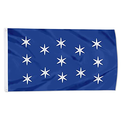 Dutern Washington's HQ Headquarters Flag Banner Man Cave 3x5Feet