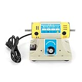 Velocidad: 800 – 10000 rpm Pulidora eléctrica de 320 W, pulidora de mesa, para trabajo de madera, joyas
