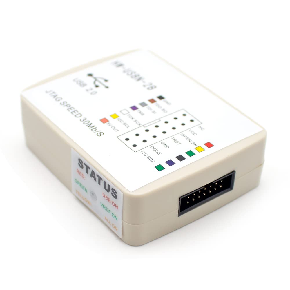 Toplionace Lattice Downloader Programmatore ad Alta Velocità, Simulatore FPGA HW-USBN-2B Ispdown Burner 30 Mb/s I2C Masterizzazione 2 Canali