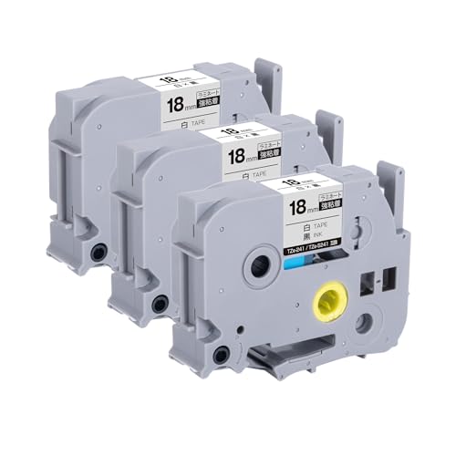 �u���U�[�p �s�[�^�b�` ���~�l�[�g�e�[�v TZe-S241 TZe-S241 18mm ���e�[�v ������ ���S�� 3�Z�b�g �݊����x�� �e�[�v�J�[�g���b�W �e�[�v�J�Z�b�g TZe �e�[�v PT-9700PC PT-9800PCN PT-P900W PT-