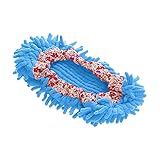 Mop Slippers for Floor Cleaning, Washable Reusable Shoes Cover, Microfiber Dust Mops Mop Socks for...