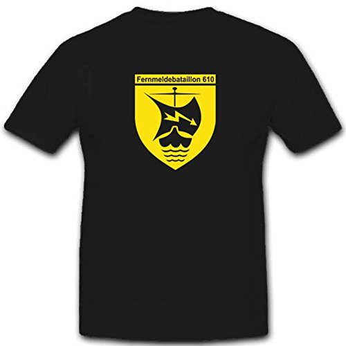 T-shirt armée allemande 610 noir XXXL : confort ample sans plis