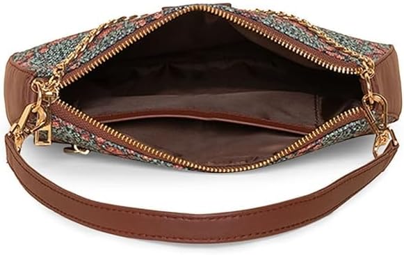 Vegan Leather Crossbody Bag for Women – Stylish Sling Handbag with Adjustable Strap, Lightweight Purse for Travel, Work & Everyday Use
