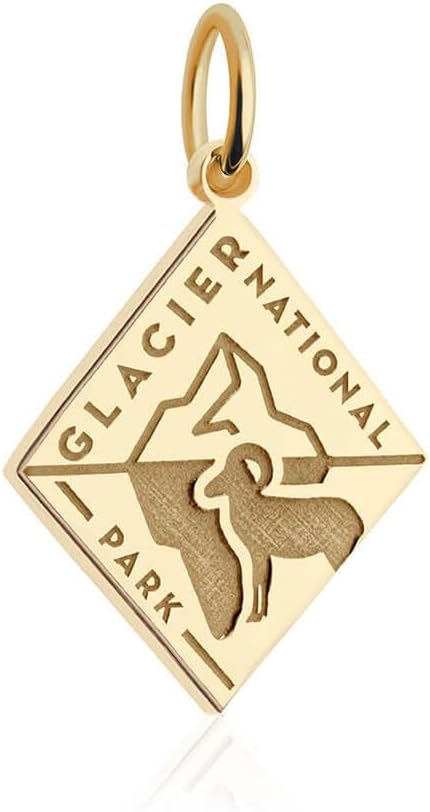 Jet Set Candy National Park Souvenir Travel Charms Gold Vermeil