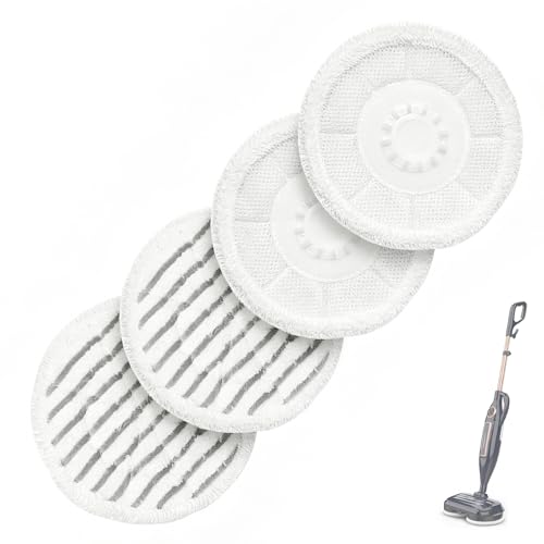 4Pack Microfiber Steam Mop Pads Compatible with Shark S6002UK