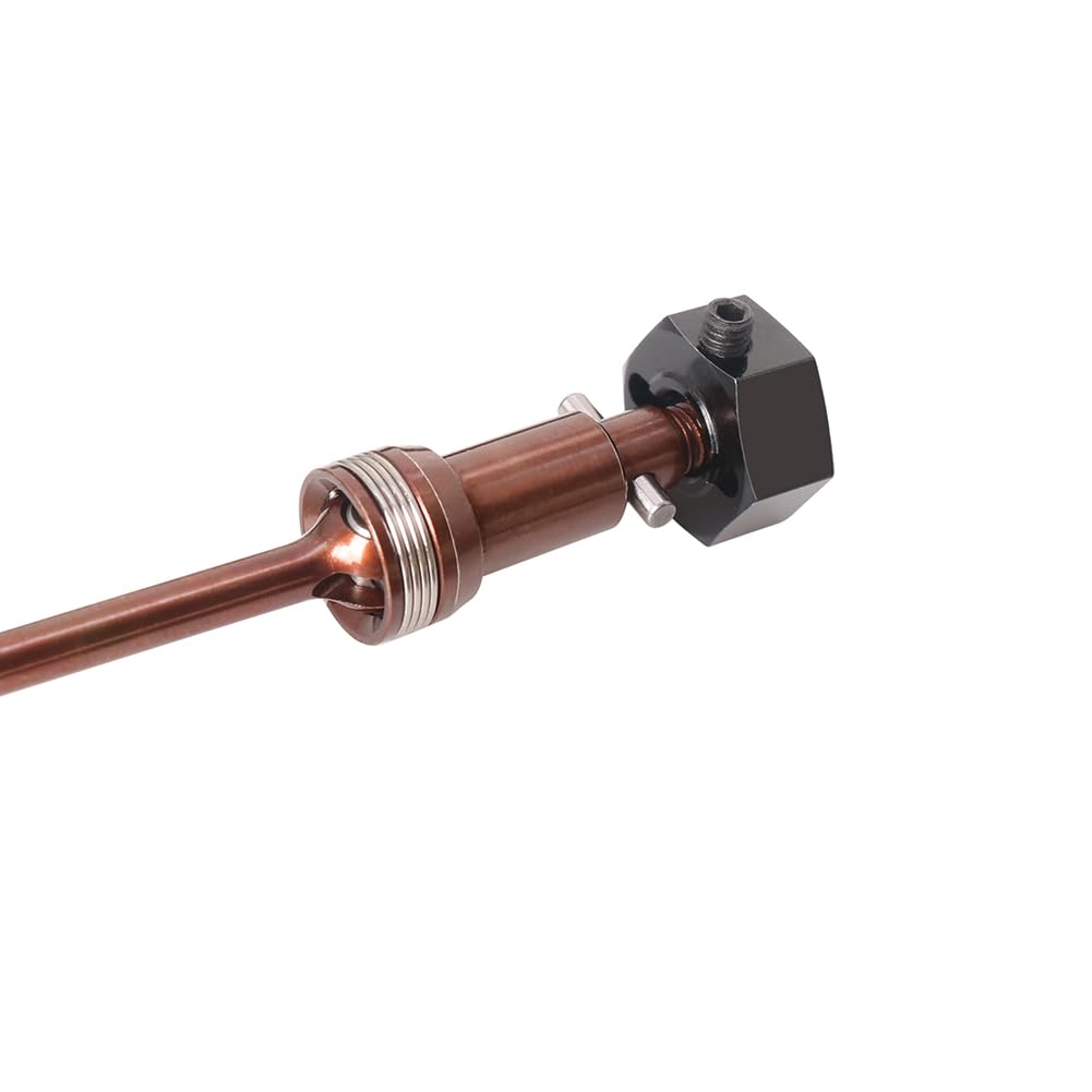 KYX Racing Hard Steel Front CVD Drive Shaft with Hex Upgrades Parts Accessories for 1/14 RC Car ARRMA Grom Mega