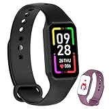🌼【Pulsera actividad inteligente】2 correas de repuesto se pueden reemplazar a voluntad. La batería es de 160 mAh, se puede usar durante más de 5 días después de cargarla durante 2 horas y el tiempo de espera a largo plazo es de más de 20 días. La pulsera inteligente es compatible con Android 6.0 y superior, IOS 9.0 y superior.