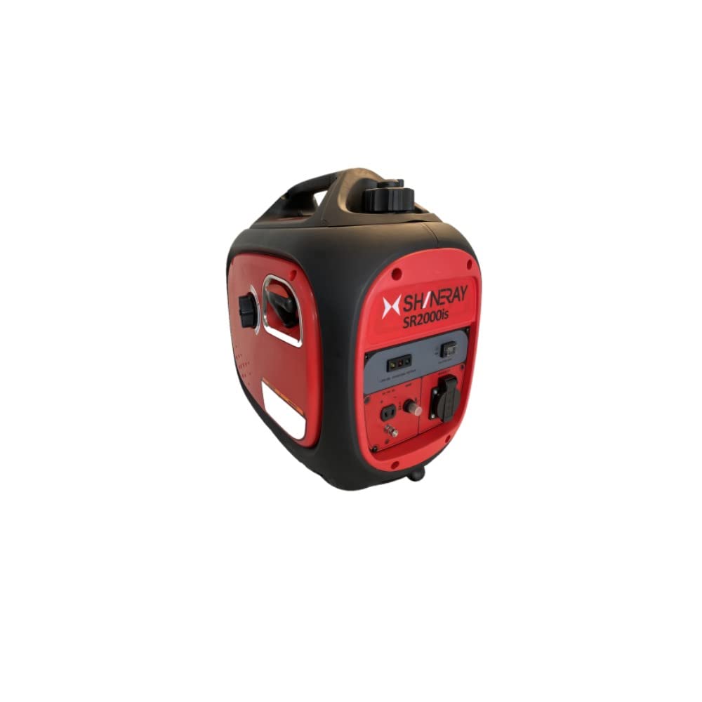 Generador de inversor silenciado de gasolina SR2000is con arranque por desgarro 2.0 Kw - 3.5L