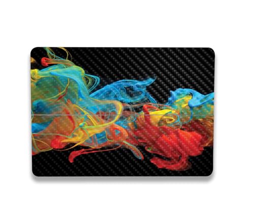 Image of MightySkins Carbon Fiber Skin Compatible with Microsoft Surface Laptop Studio 2 (2023) Full Wrap Kit - Primary Smoke | Protective, Durable Textured Carbon Fiber Finish | Made in The USA