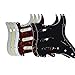 KAISH 11 Hole ST/Strat Style Pickguard SSS Pick Guard for USA/Mexico Stratocaster/Strat Black 3 Ply