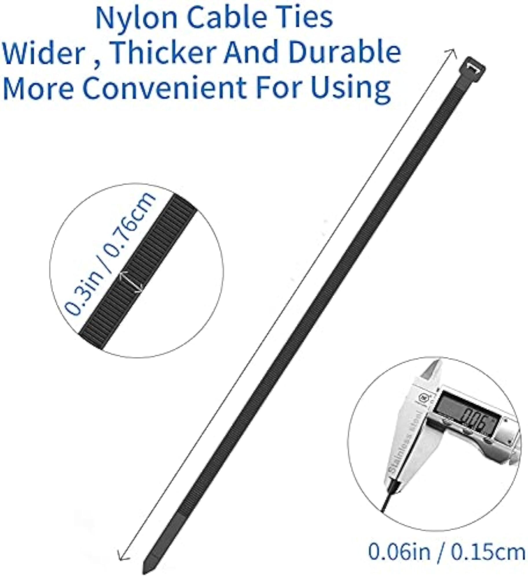 Heavy Duty Cable Zip Ties