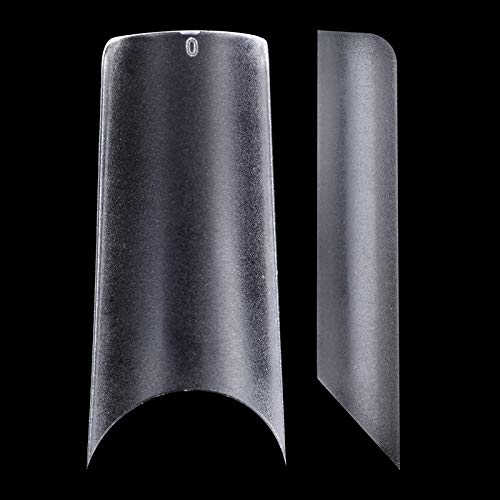 500 No-File Tunnel Tips Clear - Ultradünn für schöne Nägel - Nageltips für Verlängerung – Bild 4