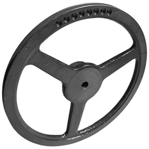 cyclingcolors 1x Polea para correa trapezoidal 1 canal A o SPA Diámetro exterior 360.50 mm Diámetro de paso 355 mm Hierro fundido Maquinaria de construcción explotación forestal agrícola
