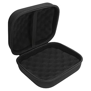 Draadloze hoofdtelefoon Beschermende tas Headset Opbergkoffer Draagtas Zwart