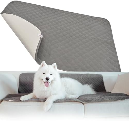 Waterproof Dog Blanket for Couch – Pet Hair Resistant Sofa Protec...