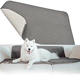 Waterproof Dog Blanket for Couch – Pet Hair Resistant Sofa Protector - Non Slip Dog Couch Cover - Washable Waterproof Pet Blanket for Sofa Bed Car - Reversible Dog Blanket for Couch Protection