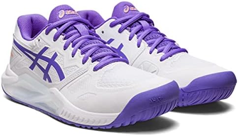 ASICS Women's Gel-Challenger 13 Tennis Shoes, 9, White/Amethyst | Image 1
