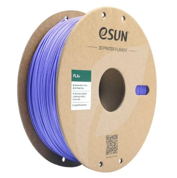 Image of eSUN PLA+ 3D Printing Filament 1.75mm High Speed Filament Speedy PLA Plus for Fast Printing, Dimensional Accuracy + /- 0.03mm, 1KG (2.2 LBS) Very Peri