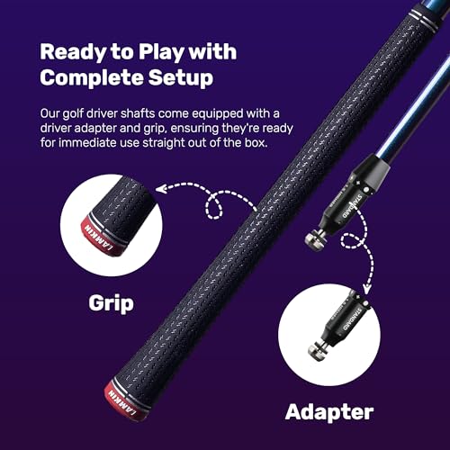Newton Motion Golf Driver Shaft for All Swing Speeds