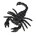 Boieo Scary Realistic Fake Scorpion Insects Prank Joke Toys Bugs Halloween Props Party Decorations, 10 pcs