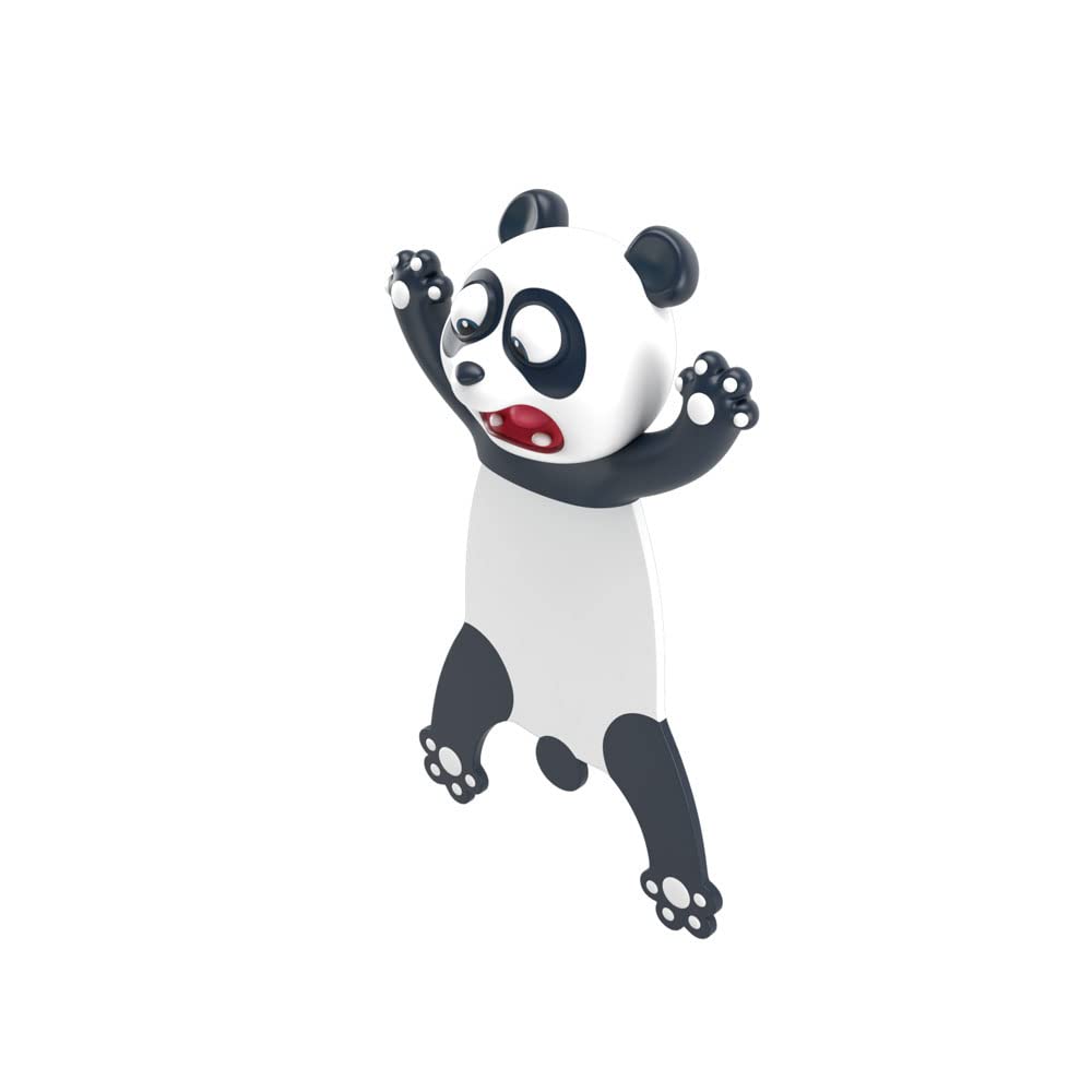 3D Animal Bookmark Cartoon Page Clip Funny Stereo Reading Bookmark for Kids Children Cute Bag fillers Birthday Party Gift - Panda