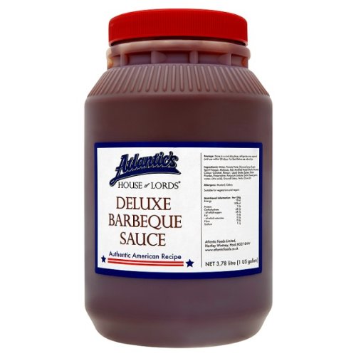 Atlantic's House of Lords Deluxe Barbeque Sauce 3.78 Litre