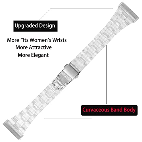 Kompatibel f&uuml;r Fitbit Versa/ Versa2/ Versa Lite/ Versa3/Sense Smartwatch, leicht, verstellbar, aus Kunstharz, Versa/Versa2/Versa Lite