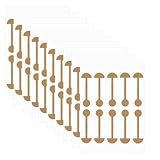 DOKRIN Cinturones de estiramiento facial,50 pares de tiras nasales tipo mancuerna para una corrección suave, elástica y estrecha de la nariz, pegatinas para lifting facial