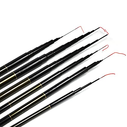 Canne A Peche Au Coup 2. 7M-7.2M Forte canne à pêche portable de fibre de verre haute qualité Tige de pêche de la carpe télescopique de haute qualité pour la pêche de la carpe Cannes à PêChe à Main