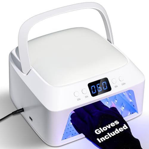 Lampe UV LED 248 W séchoir à ongles à capteur automatique et 4 minuteries