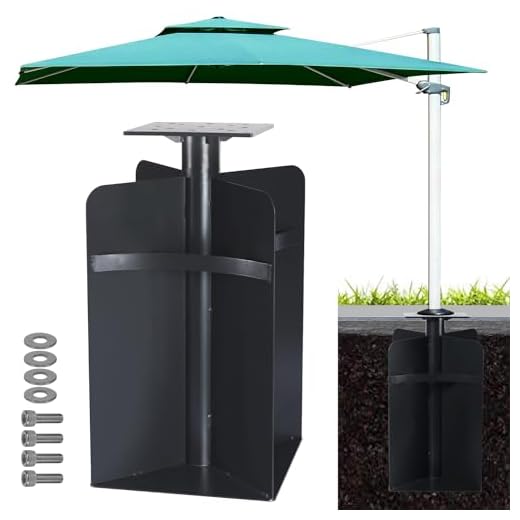 Wanhork Stainless Steel Umbrella Base
