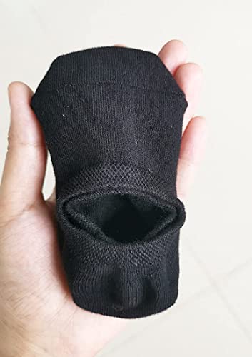 CHUNG Toddler Little Boys Girls No Show Liner Cotton Socks Thin Multi Solid Color White Summer 10 Pack 2T-12Years2